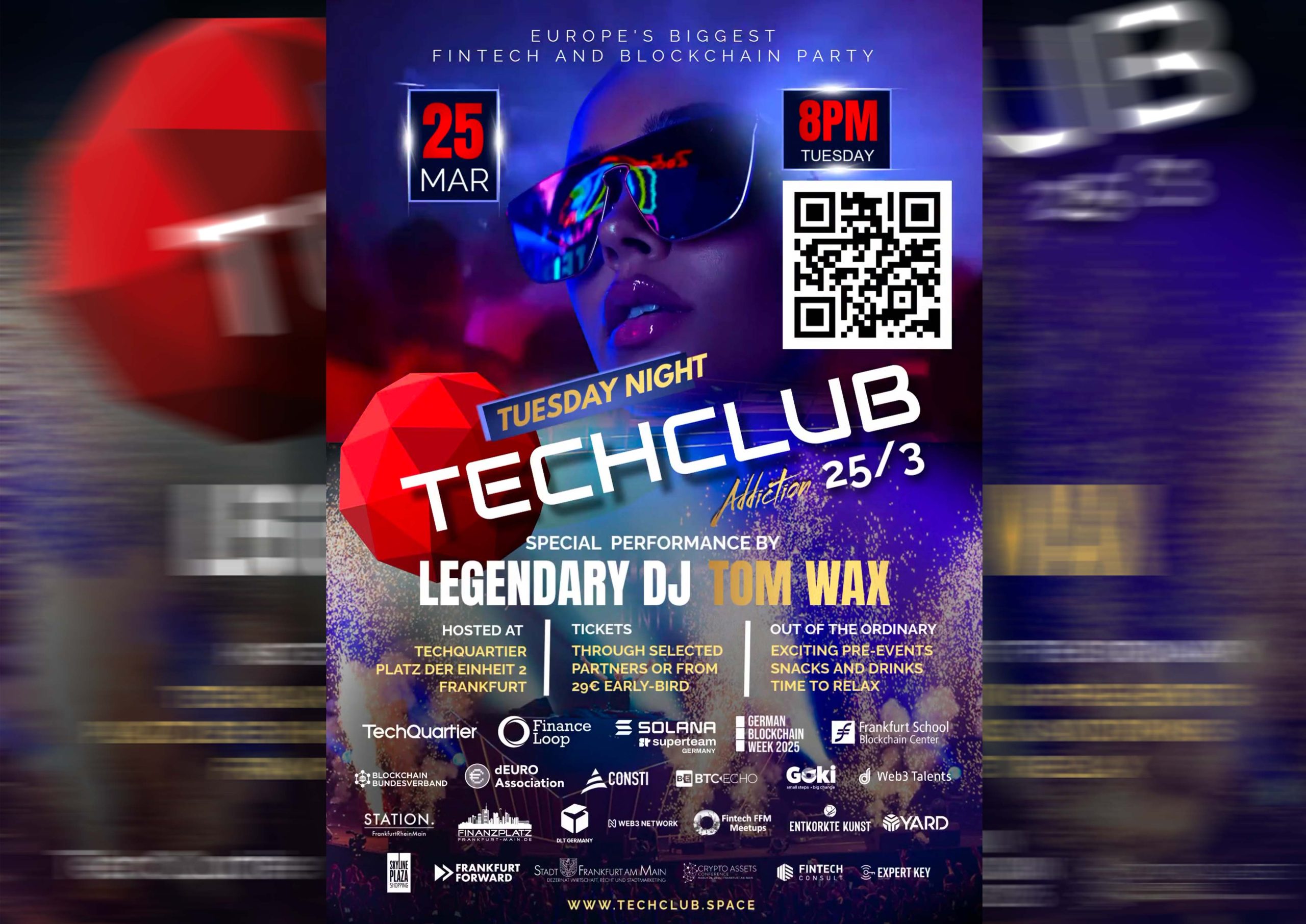 TechClub 25/3 Invitation Frankfurt