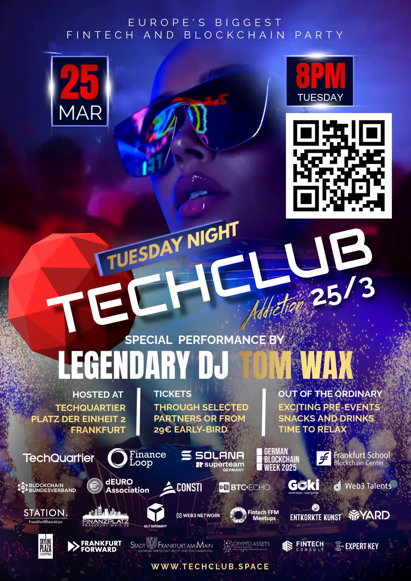 TechClub 25/3 Invitation Frankfurt